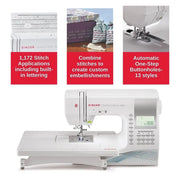 SINGER® Quantum Stylist 9960 Sewing Machine with Extension