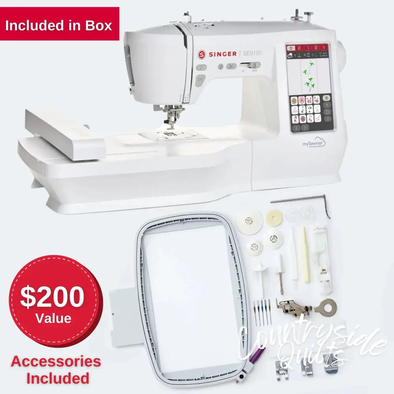 SINGER® SE9180 Sewing & Embroidery Machine 230311112