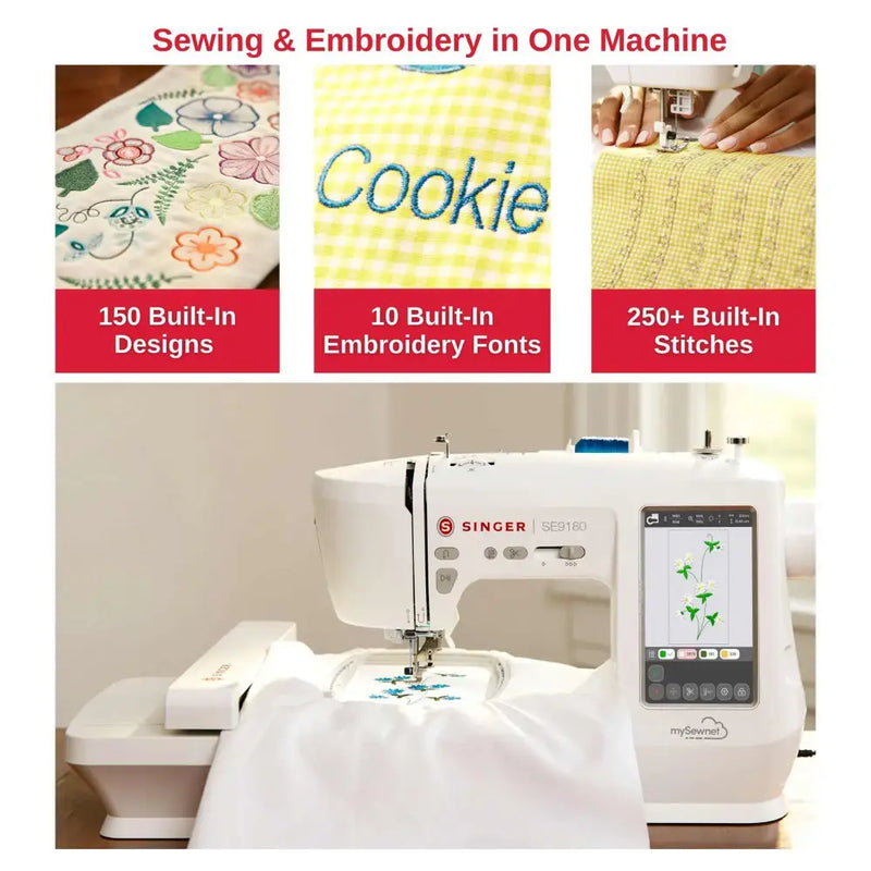 SINGER® SE9180 Sewing & Embroidery Machine 230311112