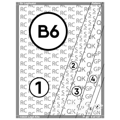 Sir Legitsalot Pattern