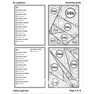 Sir Legitsalot Pattern