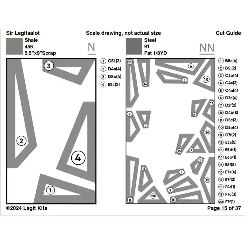 Sir Legitsalot Pattern PT058