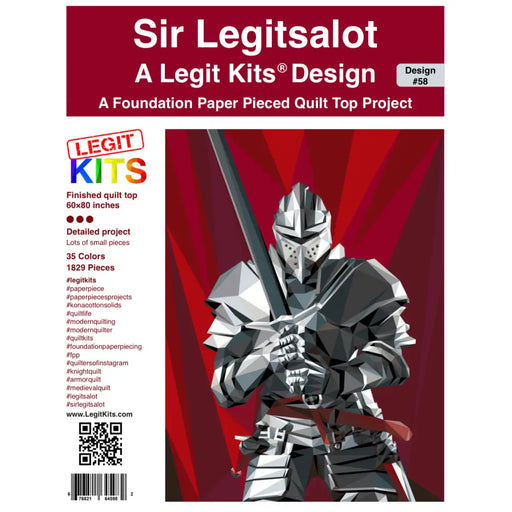Sir Legitsalot Quilt Kit QK058