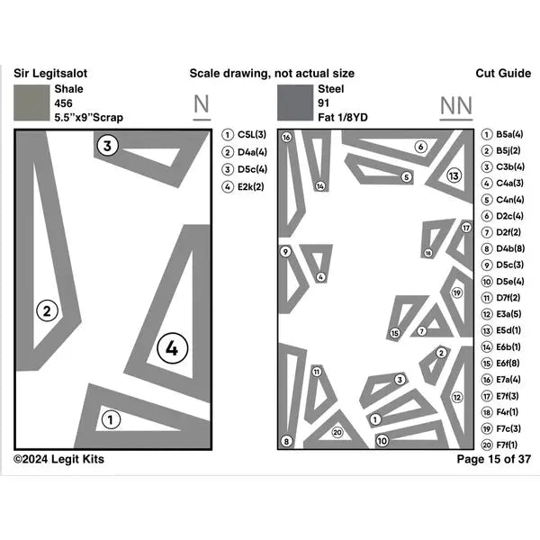 Sir Legitsalot Quilt Kit QK058