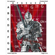 Sir Legitsalot Quilt Kit QK058