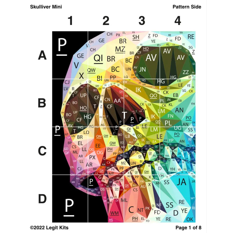 Skulliver Mini Pattern PT032
