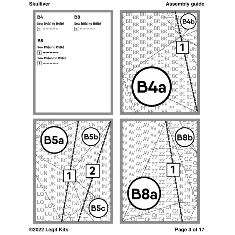 Skulliver Mini Pattern PT032