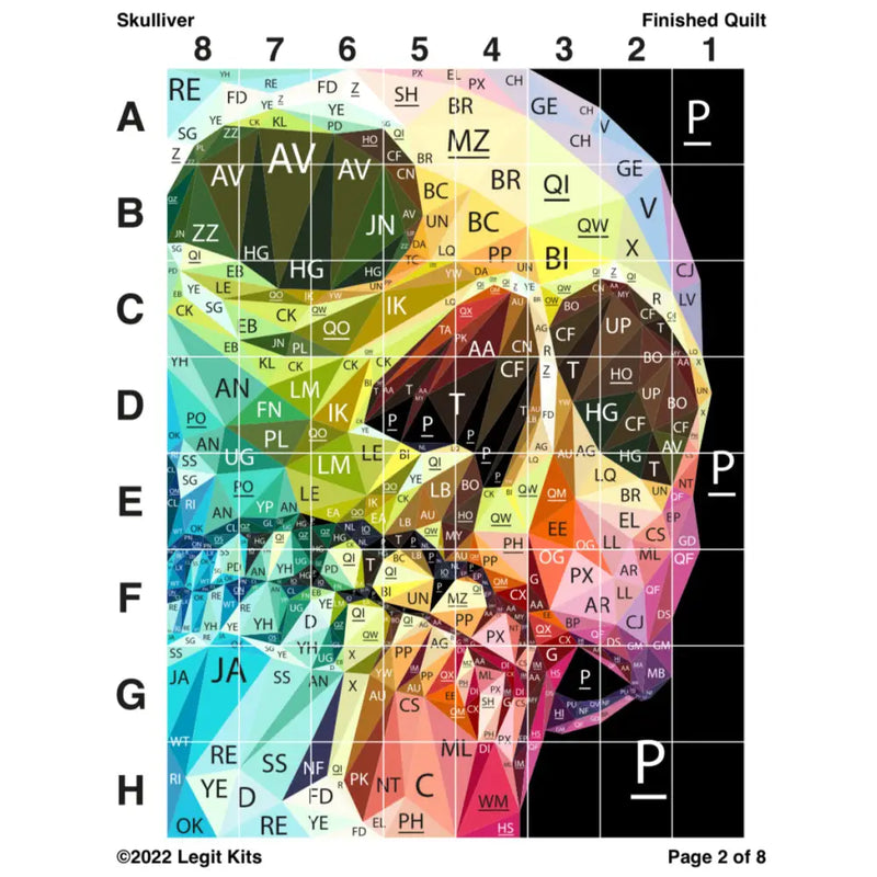 Skulliver Quilt Kit QK031