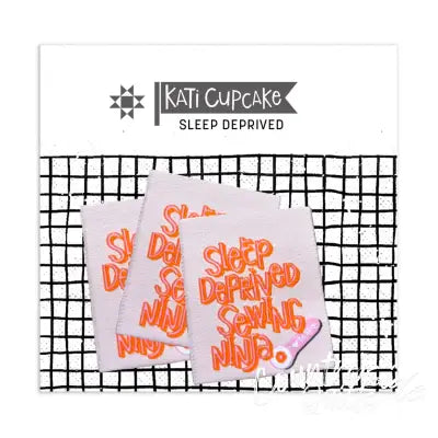 Sleep Deprived - Designer Sewing Labels