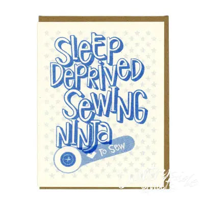 Sleep Deprived - Greeting Card