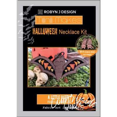 Slightly Batty Necklace Kit- Walnut