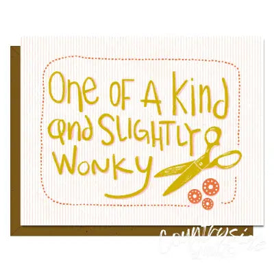 Slighty Wonky Greeting Card