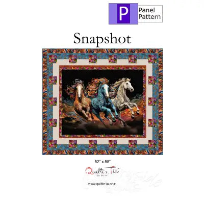 Snapshot Panel Quilt Pattern