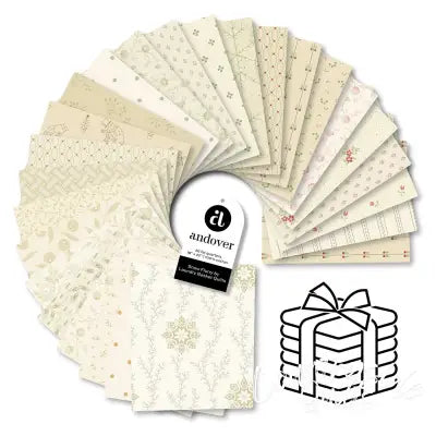 Snow Flurry Fat Quarter Bundle 26 Cuts Each