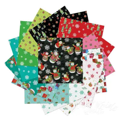 Snow Joy 10in Squares, 42pcs/bundle