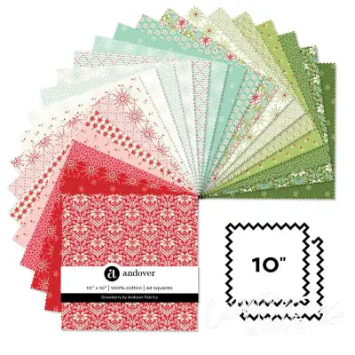 Snowberry 10 Inch Square 42 Cuts Each