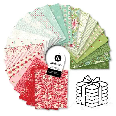 Snowberry Fat Quarter Bundle 24 Cuts Each