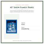 Product Specifications – 45" Snow Family Panel