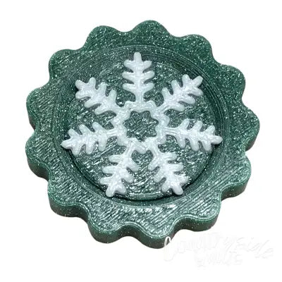 Snowflake Needle Minder Green