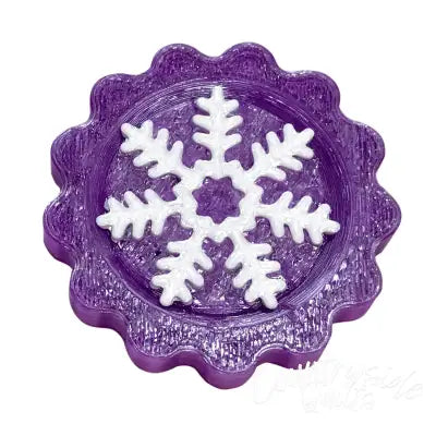 Snowflake Needle Minder Purple