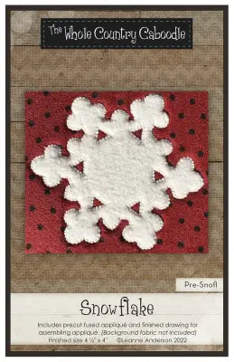 Snowflake Precut Fused Applique Pack