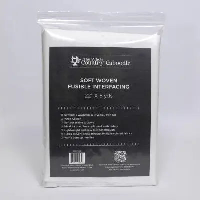 Soft Woven Fusible Interfacing Pack 22in x 5 yds