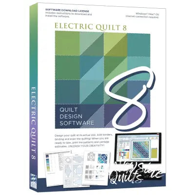 Software Electric Quilt 8 Quilt Design EQ8