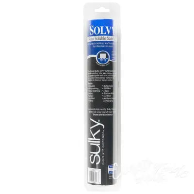 Solvy Lightweight Water Soluble Stabilizer 12in x 9 1/2yds