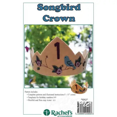 Songbird Birthday Crown Pattern