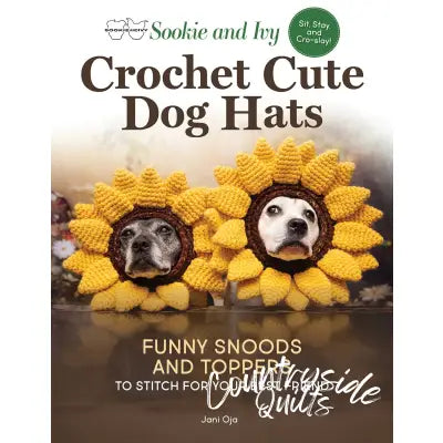 Sookie and Ivy Crochet Cute Dog Hats 	Funny Snoods and Toppers
