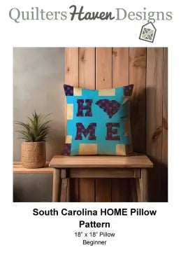 South Carolina HOME Pillow Pattern