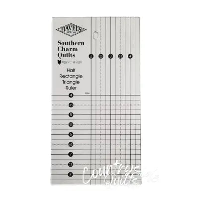 Southern Charm Quilts Half Rectangle Triangle Ruler