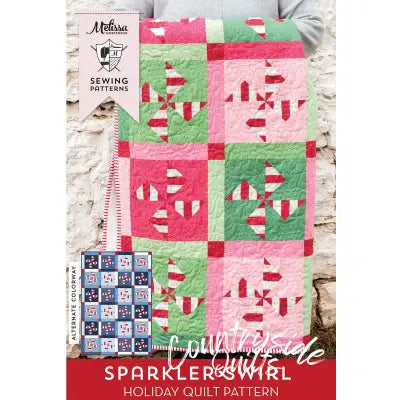 Sparkler Swirl Quilt Pattern