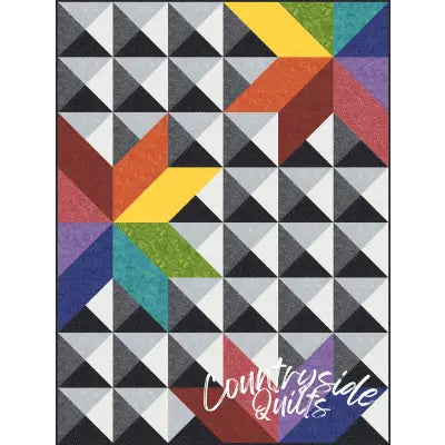 Speckles Live Boldly Digital Quilt Top 72x96""