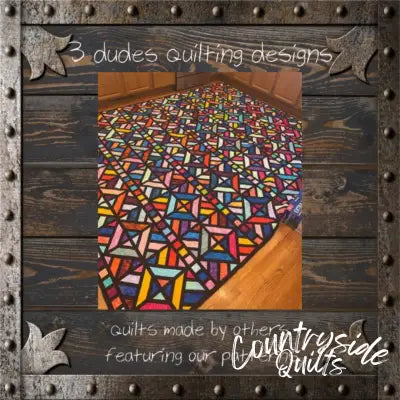 SPICED SALT AND PEPPER QUILT PATTERN