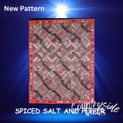 SPICED SALT AND PEPPER QUILT PATTERN