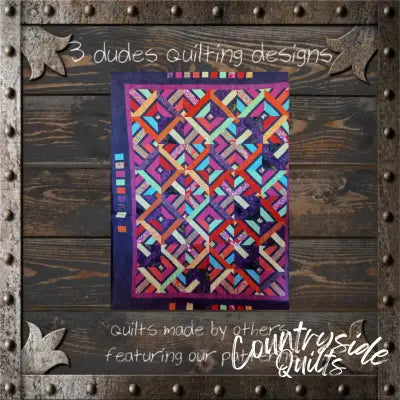 SPICED SALT AND PEPPER QUILT PATTERN