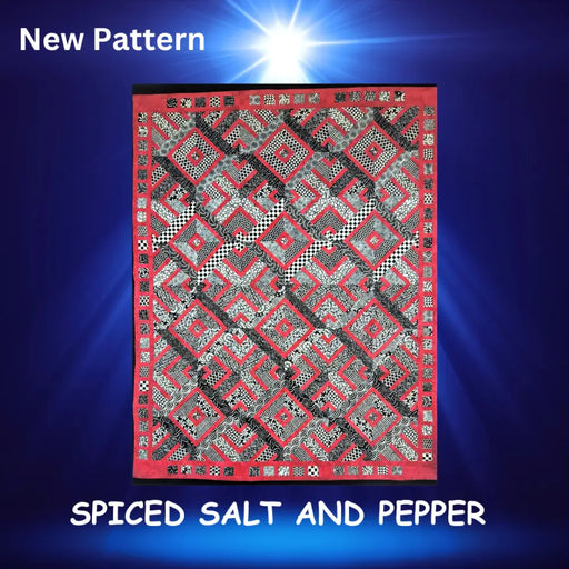 SPICED SALT AND PEPPER QUILT PATTERN Quilt Pattern 85035