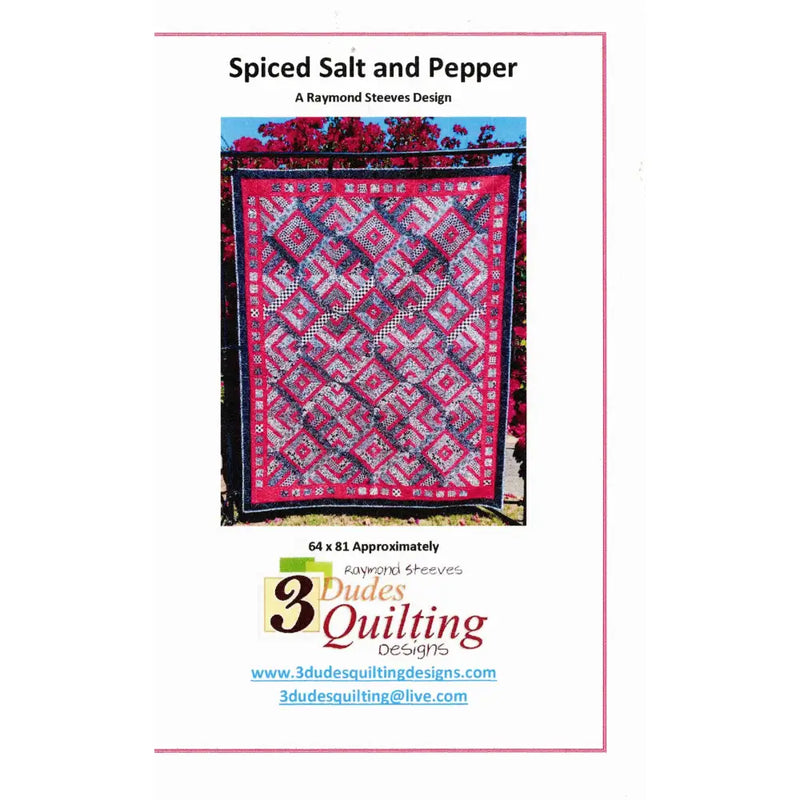 SPICED SALT AND PEPPER QUILT PATTERN Quilt Pattern 85035