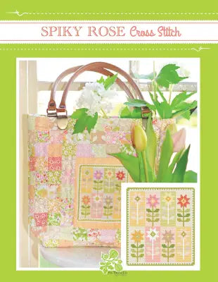 Spiky Rose Cross Stitch