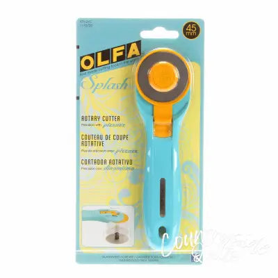 Splash Rotary Cutter 45mm Aqua