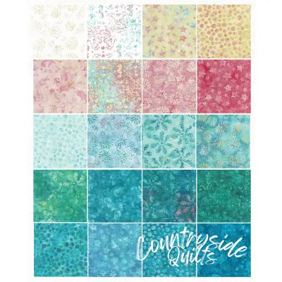 Splish Splash 10in Squares (42pc x 20 colors)