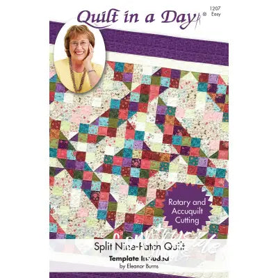 Split Nine Patch Quilt