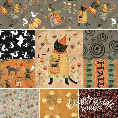 Spooky 1 Yard Bundle Tombstone, 9pcs