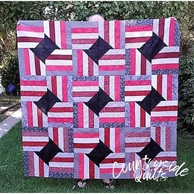 Spools and Stripes Quilt