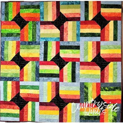 Spools and Stripes Quilt