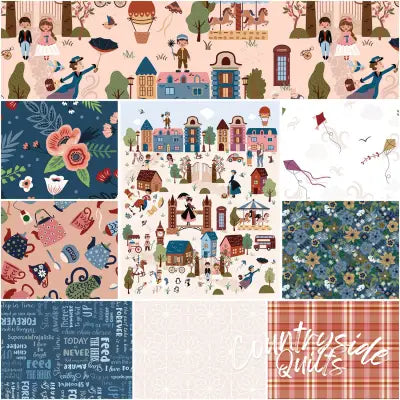 A Spoonful of Sugar 1 Yard Bundle Champagne, 9pcs