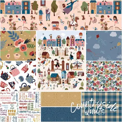 A Spoonful of Sugar 1 Yard Bundle Cloud, 10pcs