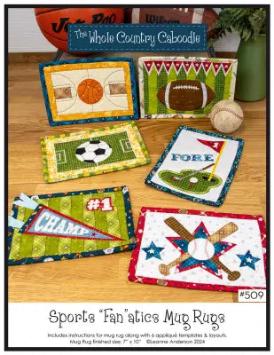 Sports Fanatics Mug Rugs
