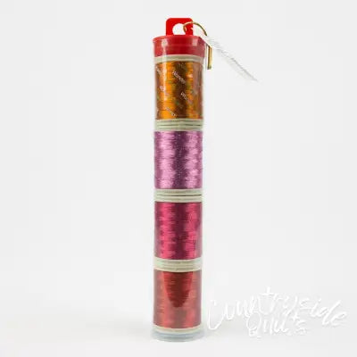 Spotlite 40wt Rayon Metallic 150m Tube 4spls Pink